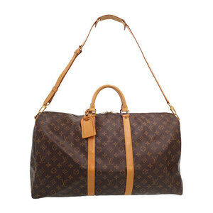 Louis Vuitton Monogram Keepall Bandouliere Travel Boston Bag